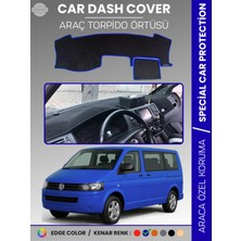 Volkswagen Transporter T5 (2003-2016) Torpido Örtüsü Ön Göğüs Koruma Torpido Koruma Tam Uyum Kaymaz