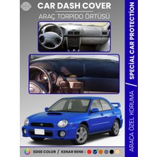 Subaru Imprezza (1998-2000) Torpido Örtüsü Ön Göğüs Halı Torpido Koruma Tam Uyum Kaymaz Uv Koruma