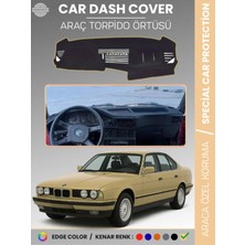 Bmw E34 5 Serisi (1988-1996) Torpido Örtüsü Panel Koruma Torpido Koruma Tam Uyum Çatlamayı Önler