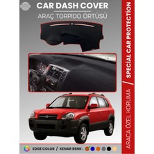 Hyundai Tucson (2004-2009) Torpido Örtüsü Ön Göğüs Koruma Torpido Koruma Çatlamayı Engeller Tam Uyum