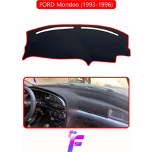 Ford Mondeo (1993-1996) Araca Özel Torpido Örtüsü | Kolay Montaj | Güneşten Korur | Tam Uyum| F21