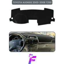 Toyota Avensis T250 (2003-2008) Uyumlu Torpido Örtüsü | Çatlama ve Isıya Karşı Tam Koruma | B8