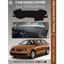 Volkswagen Jetta (2010-2021) Torpido Örtüsü Ön Göğüs Koruma Torpido Koruma Tam Uyum Çatlamayı Önler
