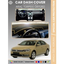 Volkswagen Passat B7 (2010-2015) Torpido Örtüsü Ön Göğüs Koruma Torpido Koruma Tam Uyum Uv Koruma