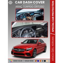 Mercedes C-Class W205 (2014-2020) Torpido Örtüsü Premium Kalite Torpido Koruma Özel Kesim Uv Koruma