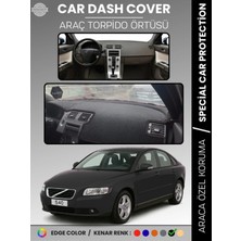 Volvo S40 (2008-2012) Torpido Örtüsü Ön Göğüs Koruma Torpido Koruma Tam Uyum Araca Özel Uv Koruma