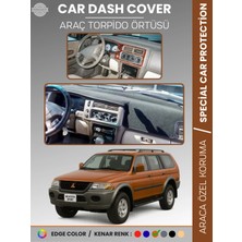 Mıtsubıshı Montero Sport (1996-2009) Torpido Örtüsü Ön Göğüs Koruma Torpido Koruma Araca Özel