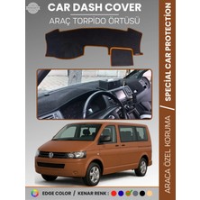 Volkswagen Transporter T5 (2003-2016) Torpido Örtüsü Ön Göğüs Koruma Torpido Koruma Tam Uyum Kaymaz