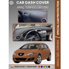Seat Leon (2005-2012) Torpido Örtüsü Ön Göğüs Halı Torpido Koruma Birebir Uyum Kaymaz Uv Koruma