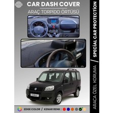 Fıat Doblo (2000-2008) Double Ekran Aırbagsiz Torpido Örtüsü Ön Göğüs Koruma Araca Özel Tam Uyum