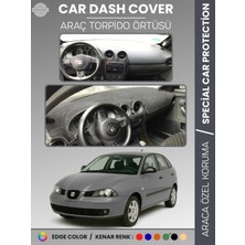 Seat Ibiza (2001-2008) Torpido Örtüsü Panel Halı Koruma Tam Uyum Çatlamayı Önler Hızlı Montaj
