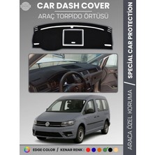Volkswagen Caddy (2015-2021) Torpido Örtüsü Ön Göğüs Koruma Torpido Koruma Tam Uyum Çatlamayı Önler