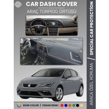 Seat Leon (2013-2020) Torpido Örtüsü Ön Göğüs Halı Torpido Koruma Birebir Uyum Kaymaz Uv Koruma