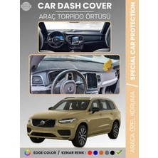 Volvo XC90 Torpido Örtüsü (2015-2024) Torpido Örtüsü Panel Halısı Torpido Koruma Tam Uyum Uv Koruma