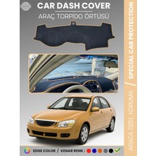 Kia Cerato (2004-2008) Torpido Örtüsü Ön Panel Torpido Koruma Tam Uyum Tam Uyum Kaymaz Kolay Montaj