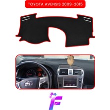 Toyota Avensis (2009-2015) Araca Özel Torpido Örtüsü | Ön Göğüs Kılıfı | Tam Koruma | B15