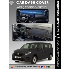 Fiat Doblo (2023+) Torpido Örtüsü Ön Göğüs Torpido Koruma Çatlamayı Engeller Tam Uyum Hızlı Montaj