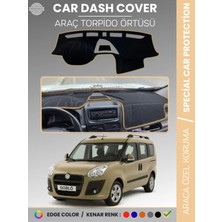Fıat Doblo D3 Kapaklı (2013-2015) Airbagsiz Torpido Örtüsü Göğüs Torpido Koruma Çatlamayı Engeller