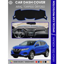 Nissan Qashqai J11 (2013-2020) Torpido Örtüsü Ön Göğüs Koruma Araca Özel Uv Koruma