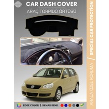 Volkswagen Polo Çukurlu Göğüs (2001-2009) Torpido Örtüsü Ön Göğüs Koruma Torpido Koruma Tam Uyum
