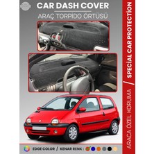 Renault Twıngo 1 (1998-2007) Torpido Örtüsü Ön Göğüs Koruma Torpido Koruma Birebir Uyum Kaymaz