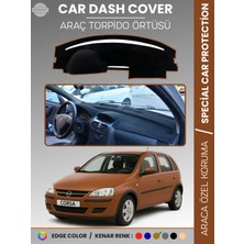 Opel Corsa C (2000-2006) Torpido Örtüsü Ön Göğüs Halı Torpido Koruma Birebir Uyum Kaymaz Özel Kesim