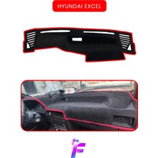 Hyundai Excel Araca Özel Torpido Örtüsü | Ön Göğüs Kılıfı | Tam Koruma | Oto Aksesuar | TC51