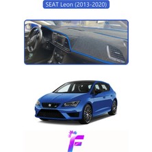 Seat Leon (2013-2020) Uyumlu Torpido Örtüsü | Yansıma Önleyici | Tam Koruma | Hızlı Montaj | K29