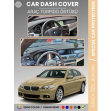 Bmw F10 5 Serisi (2010-2017) Torpido Örtüsü Ön Göğüs Koruma Torpido Koruma Tam Uyum