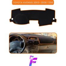 Toyota Avensis T250 (2003-2008) Uyumlu Torpido Örtüsü | Çatlama ve Isıya Karşı Tam Koruma | B10