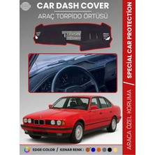 Bmw E34 5 Serisi Airbagsiz (1988-1996) Torpido Örtüsü Panel Torpido Koruma Tam Uyum Çatlamayı Önler