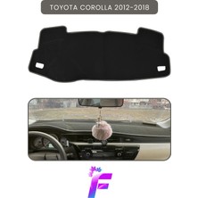 Toyota Corolla (2012-2018) Araca Özel Torpido Örtüsü | Ön Göğüs Kılıfı | Tam Koruma | Tam Uyum | B38
