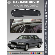 Mercedes C Class W202 (1993-2000) Torpido Örtüsü Premium Kalite Torpido Koruma Özel Kesim Uv Koruma