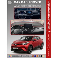 Toyota C-Hr (2016-2022) Torpido Örtüsü Ön Göğüs Koruma Araca Özel Çatlamayı Önler Kaymaz