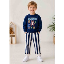 Uçurtma Baby Kids Süperbear Adventure Dijital Baskılı Mevsimlik Iki Iplik Erkek Çocuk Alt Üst 2'li Takım, 3-4yaş, 4-5yaş, 5-6yaş, 7-8yaş, 9-10YAŞ