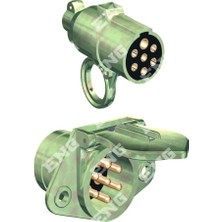 Eng 060401 Tır Römork Fişi 7'li Komple Metal