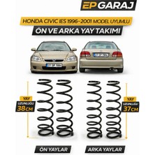 EP Garaj Otomotiv Honda Civic Ies 1996–2001 Model Uyumlu Ön + Arka Yay Takımı
