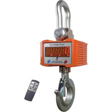 ebaysan Tem Mn 3 Ton 1 kg Kancalı Vinç Baskülü
