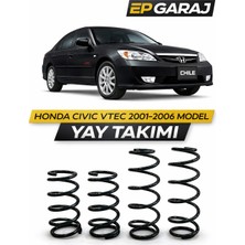 EP Garaj Otomotiv Honda Cıvıc Vtec 2001-2006 Uyumlu Ön Arka Yay Takımı 4 Parça Oem