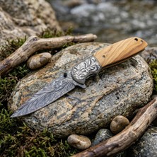 Knivox Sibirya Company CM77 Taktik Edc Çakı - Paslanmaz Çelik Ergonomik Kabze Kamp Bıçağı