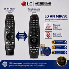 Lg An MR650 Ses Komutlu Airmouse Özellikli Kumanda
