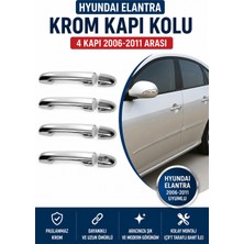 A&G Tuning Hyundai Elantra Krom Kapı Kolu 4 Kapı 2006-2011 Arası