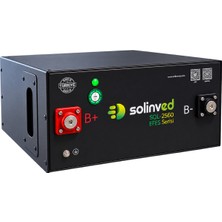 Solinved 25.6 V 100AH Efes Serisi Lifepo4 Akü