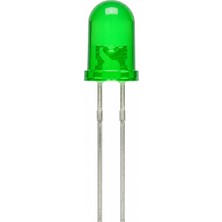 Fapatech LED Diyot 5mm Yeşil Kağıt Devre - 5 Adet