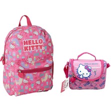 Hello Kitty Anaokulu Çantası ve Beslenme Çantası