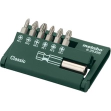Metabo Bits Uç Seti 7 Parça Mıknatıslı Tutucu 625395000