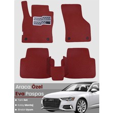 Audi A6 Sedan (2019-2025) Uyumlu Eva Paspas Tam Set–araca Özel,su Geçirmez,kolay Montaj