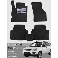 Kia Sportage (2004-2010) Uyumlu Eva Paspas Tam Set–araca Özel,kolay Montaj,su Geçirmez