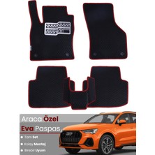 Audi Q3 (2018-2025) Uyumlu Eva Paspas Tam Set–araca Özel,su Geçirmez,hızlı ve Kolay Montaj