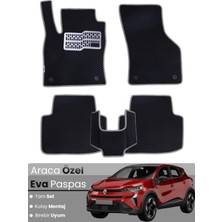 Renault Captur 3 (2024-2025) Uyumlu Eva Paspas Tam Set–araca Özel,oto Paspas
